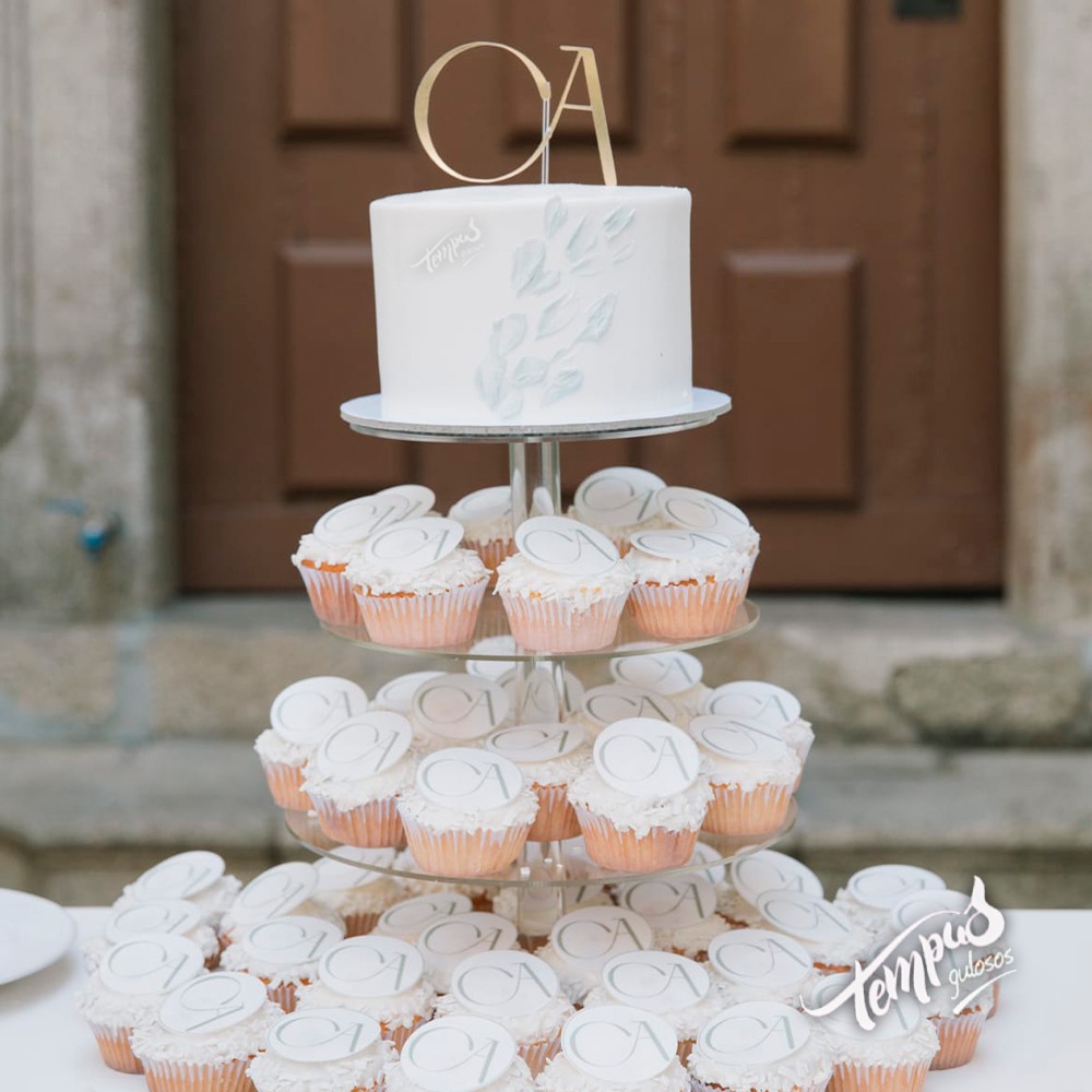 Bolos de casamento modernos
